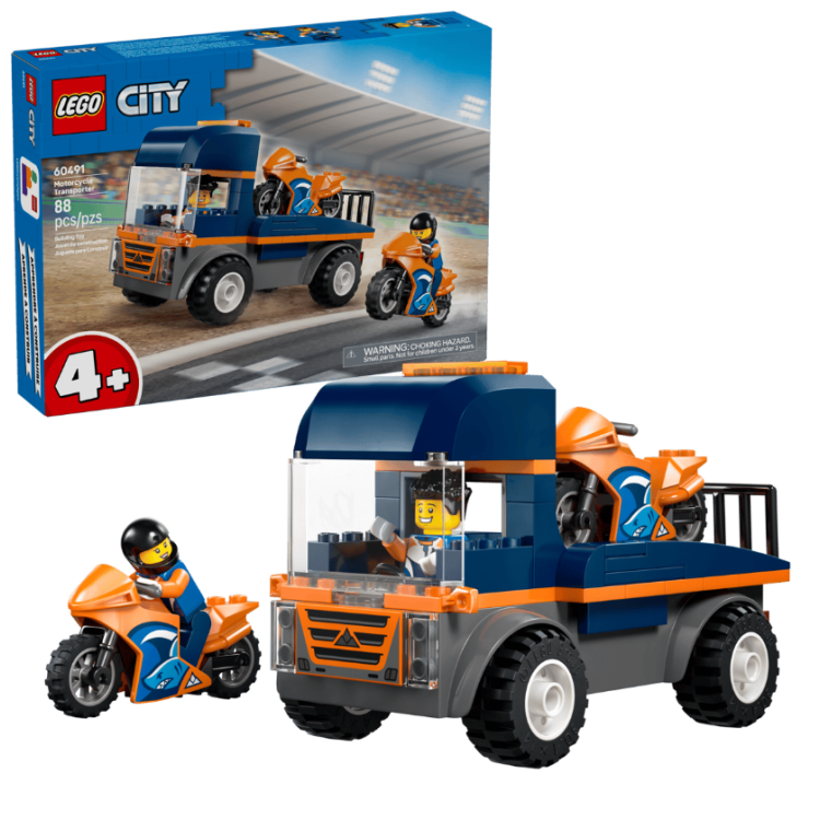 LEGO City – Kamión na prepravu motoriek